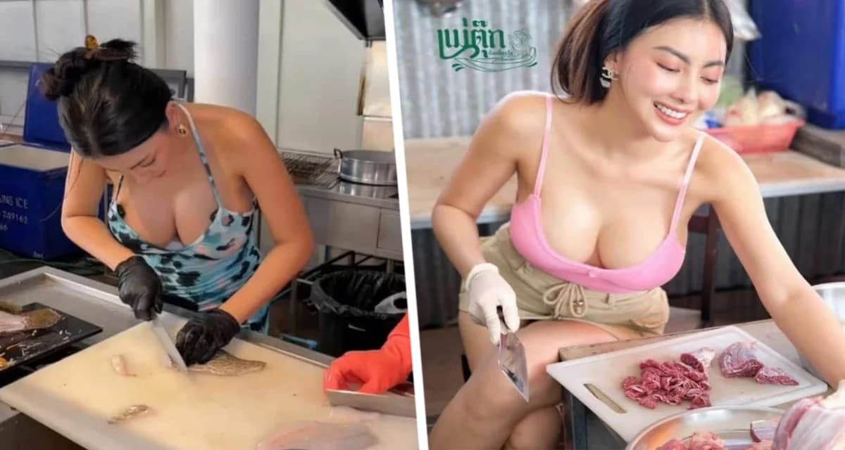 В Таиланде ресторан с голой хозяйкой произвёл фурор у туристов, обеспечив себе выручку на весь сезон