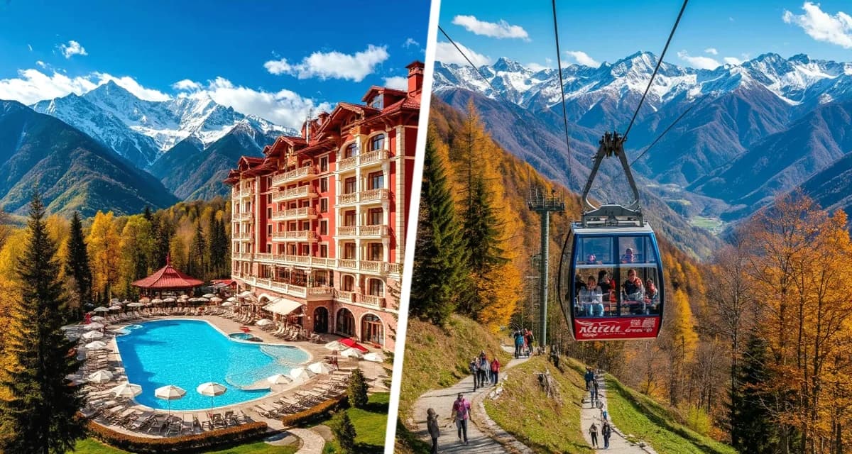 Экскурсия на Красную Поляну: маршрут выходного дня из Сочи