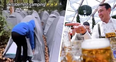 Глэмпинг по-Мюнхенски: туристы Октоберфеста разочарованы «роскошью» серых палаток за 65 Евро в сутки Глэмпинг по-Мюнхенски: туристы Октоберфеста разочарованы «роскошью» серых палаток за 65 Евро в сутки
