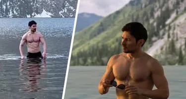 Ледяное купание Дурова в Казахстане аукнулось скандалом и штрафом Ледяное купание Дурова в Казахстане аукнулось скандалом и штрафом