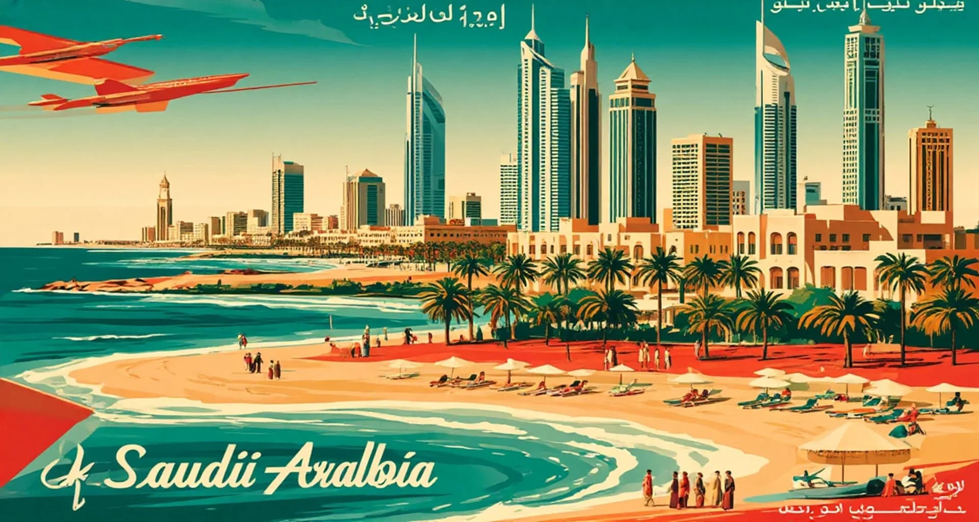 Саудовская Аравия - панорамный вид