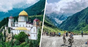 Прогулка по Абхазии: Анакопия – цитадель веков над Новым Афоном Прогулка по Абхазии: Анакопия – цитадель веков над Новым Афоном
