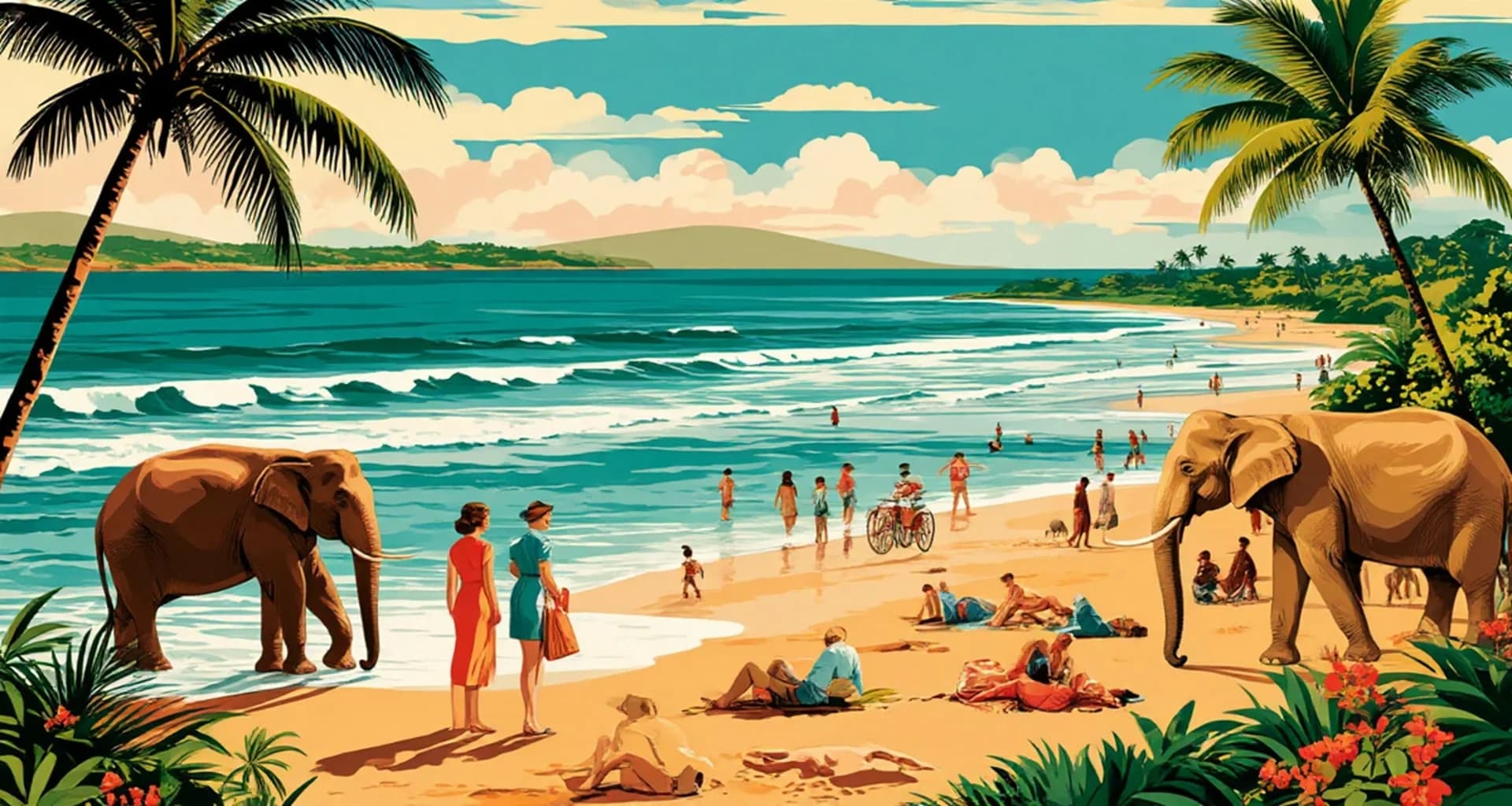 Шри-Ланка - панорамный вид