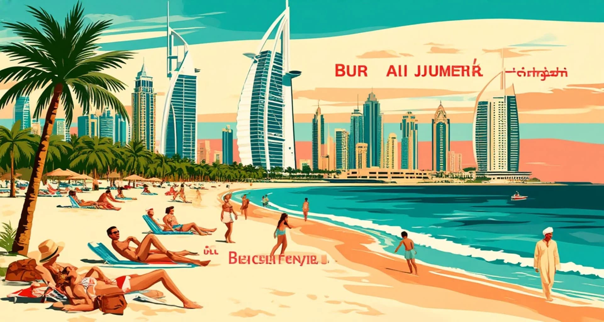 ОАЭ - панорамный вид