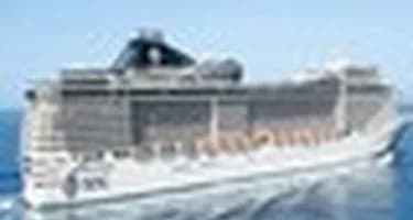 «MSC Divina» готовится к крещению «MSC Divina» готовится к крещению