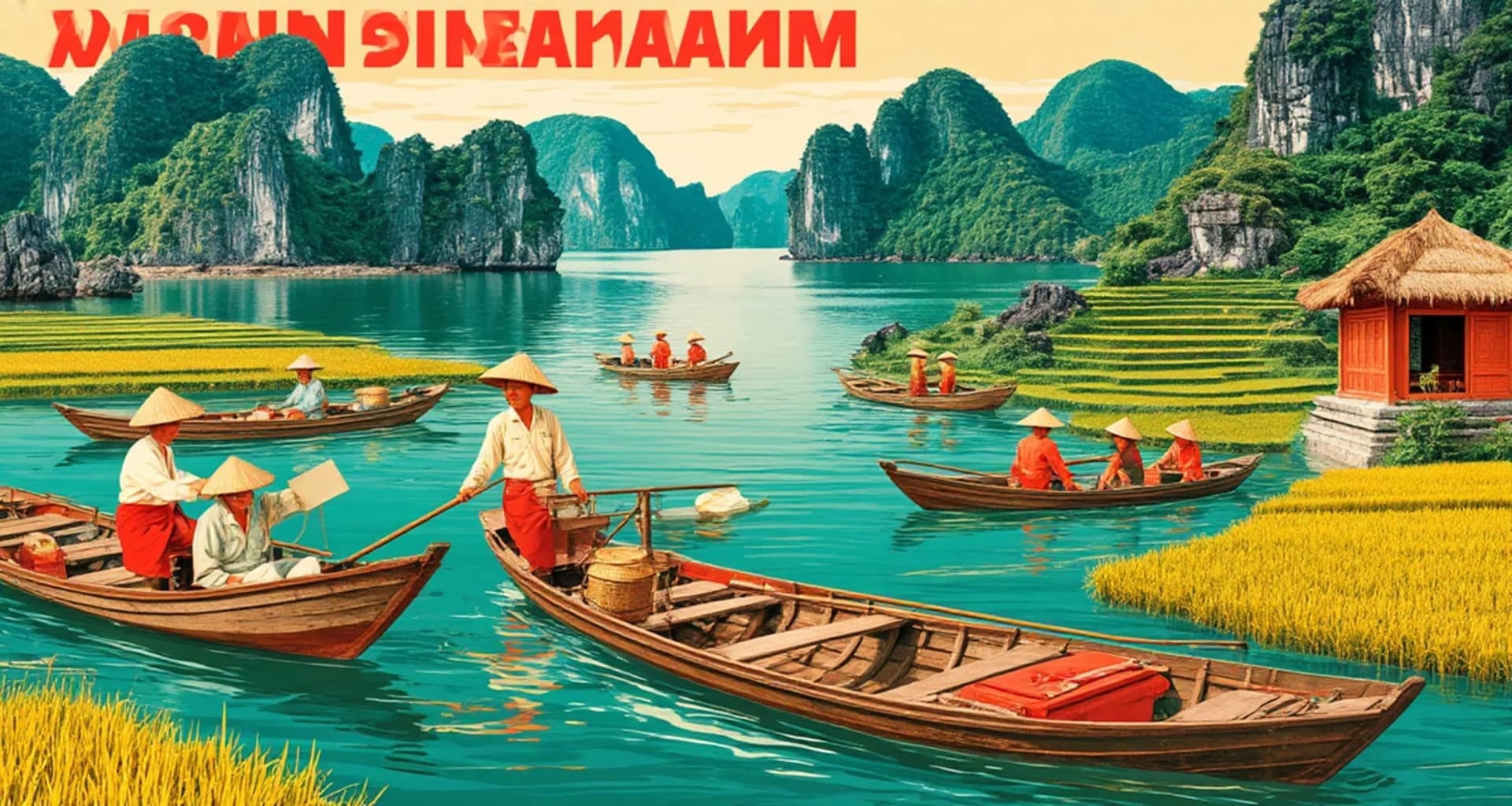 Вьетнам - панорамный вид