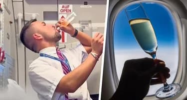 Бортпроводник подышал на туристов перегаром и был снят с рейса и арестован Бортпроводник подышал на туристов перегаром и был снят с рейса и арестован