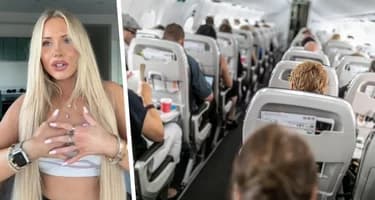 Туристка сообщила, как она нечаянно устроила стриптиз в самолете из-за бандо Туристка сообщила, как она нечаянно устроила стриптиз в самолете из-за бандо