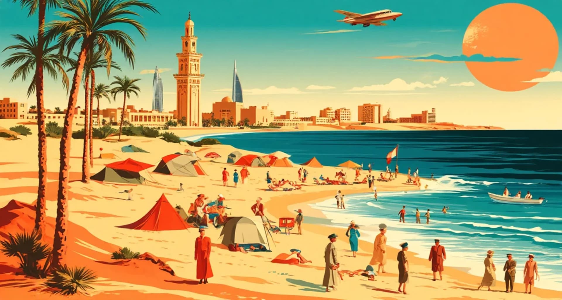 Бахрейн - панорамный вид