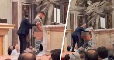 Осквернение святыни: мужчина помочился на алтарь Святого Петра, повергнув в шок сотни туристов и Папу Льва XIV Осквернение святыни: мужчина помочился на алтарь Святого Петра, повергнув в шок сотни туристов и Папу Льва XIV
