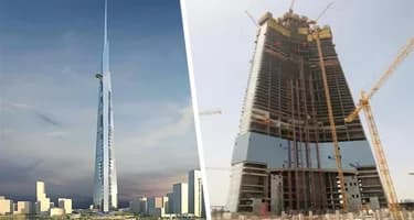 Километр над облаками: башня Джидда готовится затмить Бурдж-Халифу и стать самым высоким зданием в мире Километр над облаками: башня Джидда готовится затмить Бурдж-Халифу и стать самым высоким зданием в мире