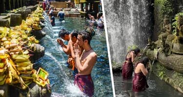 Едем на Бали за здоровьем духа и тела: очищение Мелукат – купание в священных водах Едем на Бали за здоровьем духа и тела: очищение Мелукат – купание в священных водах