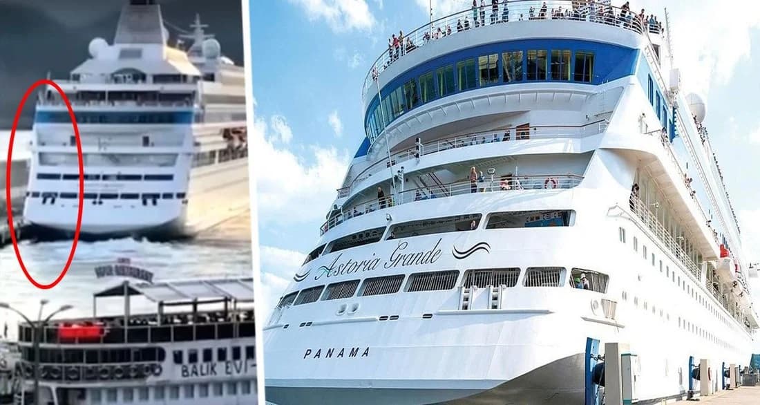 Лайнер с российскими туристами врезался в пристань в турецком порту: теперь за дело взялись водолазы Лайнер с российскими туристами врезался в пристань в турецком порту: теперь за дело взялись водолазы