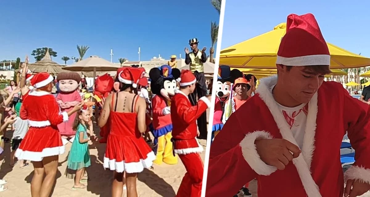 Хургаду украсили для приема российских туристов на Новый год и Рождество Хургаду украсили для приема российских туристов на Новый год и Рождество