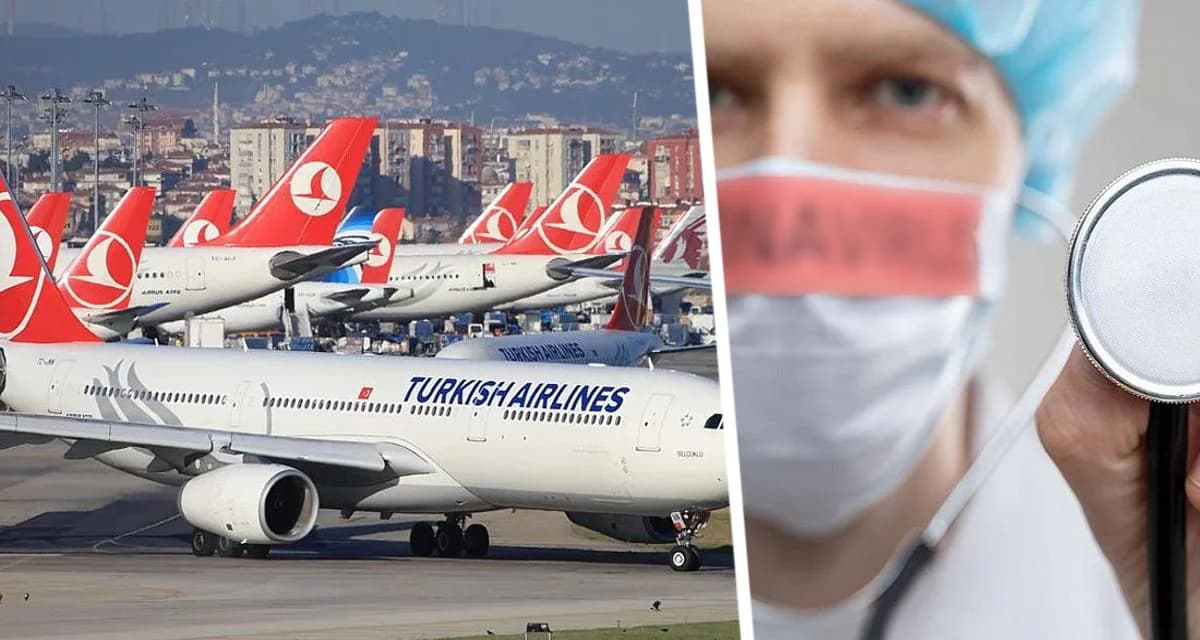 Российскую туристку выгнали с рейса турецкой авиакомпании из-за отсутствия сертификата о прививке против «желтой лихорадки» Российскую туристку выгнали с рейса турецкой авиакомпании из-за отсутствия сертификата о прививке против «желтой лихорадки»