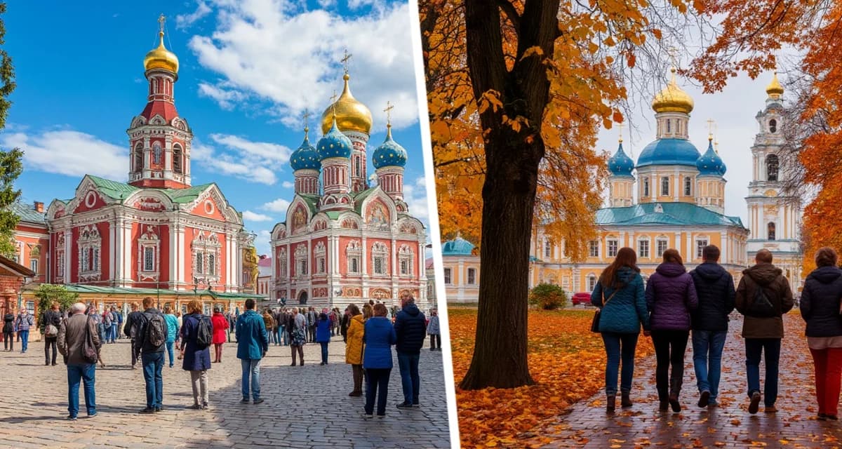 Куда сбежать из Москвы на выходные в ноябре: в золотое кольцо осени – за духовным наследием в Сергиев Посад Куда сбежать из Москвы на выходные в ноябре: в золотое кольцо осени – за духовным наследием в Сергиев Посад