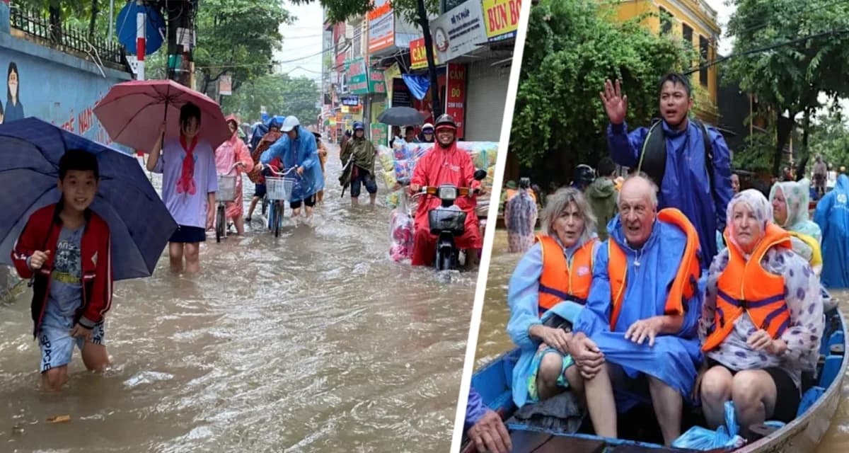 Вьетнам уходит под воду: отели затоплены, 40 тысяч туристов эвакуированы – как это коснётся вашего отпуска? Вьетнам уходит под воду: отели затоплены, 40 тысяч туристов эвакуированы – как это коснётся вашего отпуска?