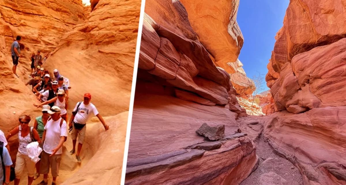 Гуляем по Шарм-эль-Шейху: Цветной каньон - чудо Синайской природы Гуляем по Шарм-эль-Шейху: Цветной каньон - чудо Синайской природы