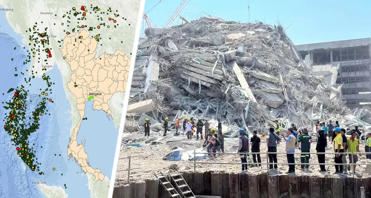 В Таиланде мощное землетрясение: туристы бегут из отелей, рушатся здания, начался хаос В Таиланде мощное землетрясение: туристы бегут из отелей, рушатся здания, начался хаос