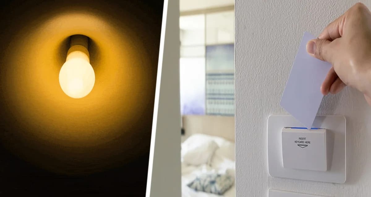 Невероятно, но факт: примитивный способ включить свет в отельном номере без карты-ключа вызвал шквал ликования в соцсетях Невероятно, но факт: примитивный способ включить свет в отельном номере без карты-ключа вызвал шквал ликования в соцсетях