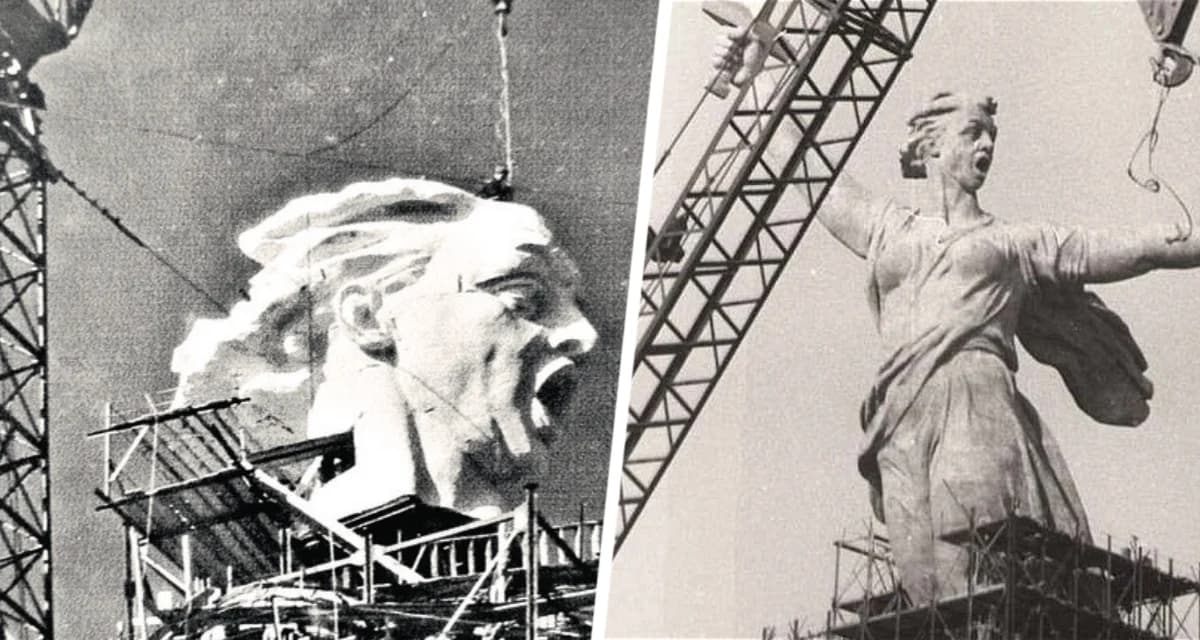 Труп туриста нашли в голове скульптуры «Родина-мать зовет!» в Волгограде Труп туриста нашли в голове скульптуры «Родина-мать зовет!» в Волгограде