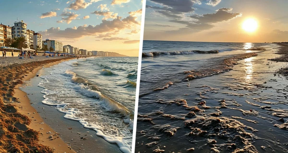 Люди купаются, мазут плавает: в Анапе туристы покорили запретное море Люди купаются, мазут плавает: в Анапе туристы покорили запретное море