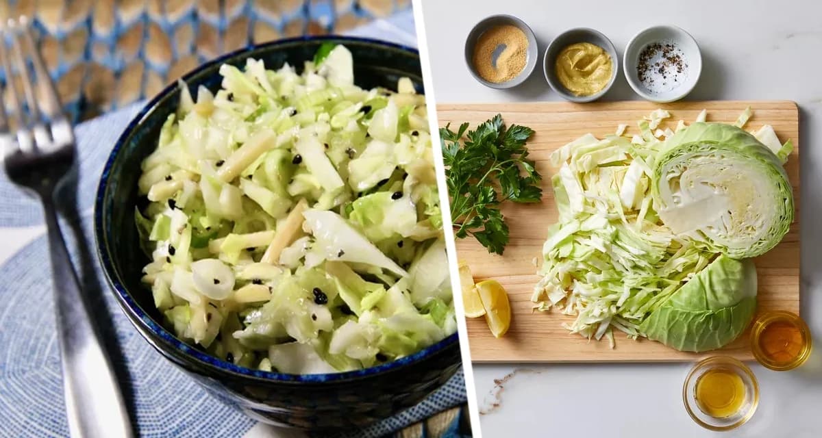 Легкий, сочный, летний: делимся рецептом салата из молодой капусты, который спасет от жары Легкий, сочный, летний: делимся рецептом салата из молодой капусты, который спасет от жары