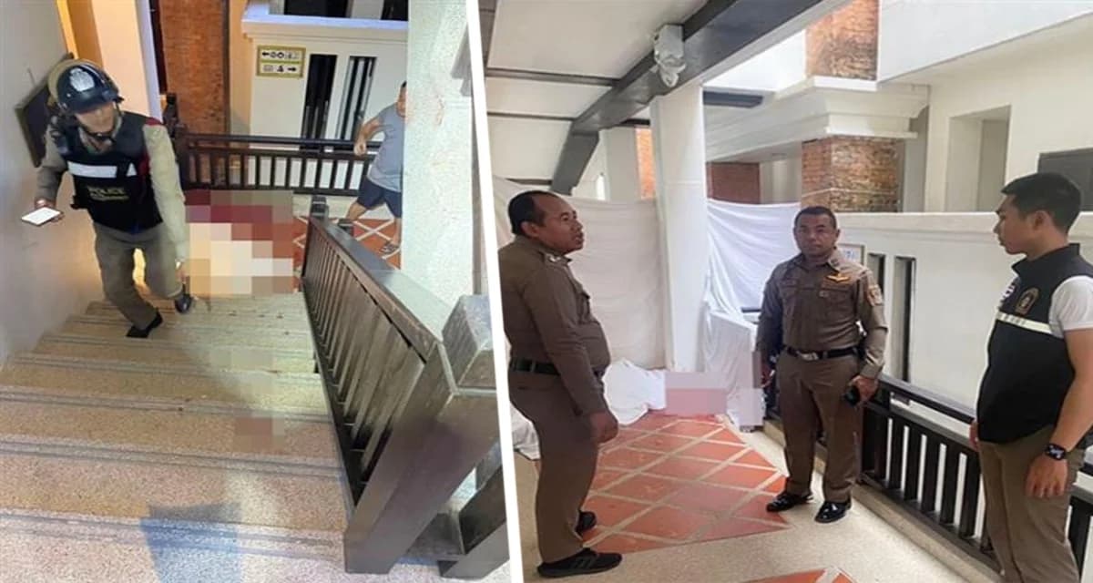 Турист упал с лестницы, ударился головой о пол и умер в отеле Таиланда Турист упал с лестницы, ударился головой о пол и умер в отеле Таиланда