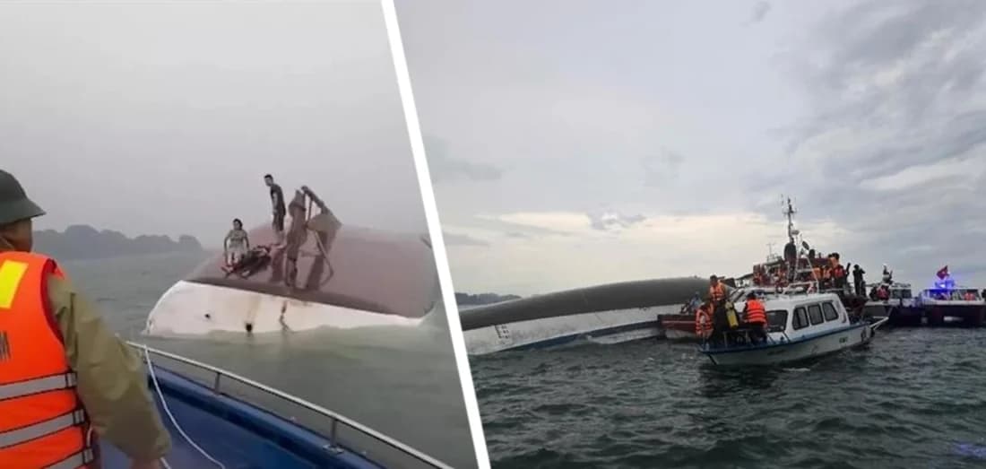 Названа национальность 38 туристов, погибших в результате кораблекрушения во Вьетнаме Названа национальность 38 туристов, погибших в результате кораблекрушения во Вьетнаме