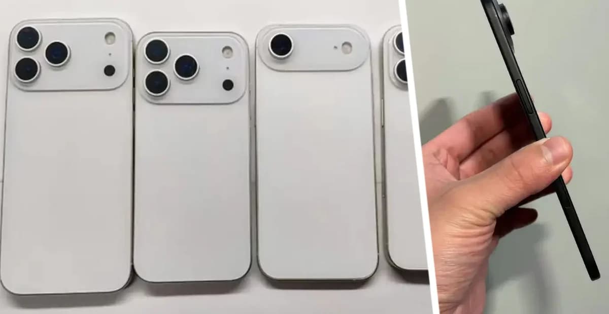 iPhone 17: Полная утечка! Новый дизайн «Жидкое стекло», революционные камеры и повышение цен. Apple готовит сенсацию iPhone 17: Полная утечка! Новый дизайн «Жидкое стекло», революционные камеры и повышение цен. Apple готовит сенсацию