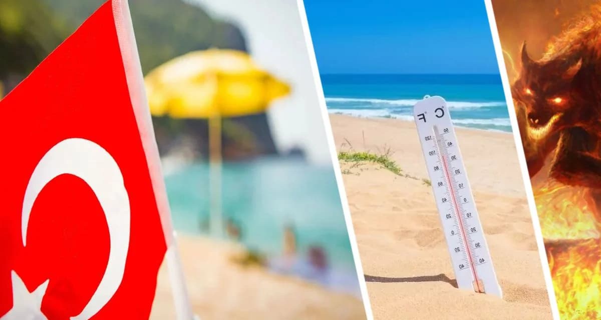 Это конец: туристов в Турции напугали жарой в+50ºC и удушающими ветрами, назвав конкретные дни, когда наступит апокалипсис Это конец: туристов в Турции напугали жарой в+50ºC и удушающими ветрами, назвав конкретные дни, когда наступит апокалипсис