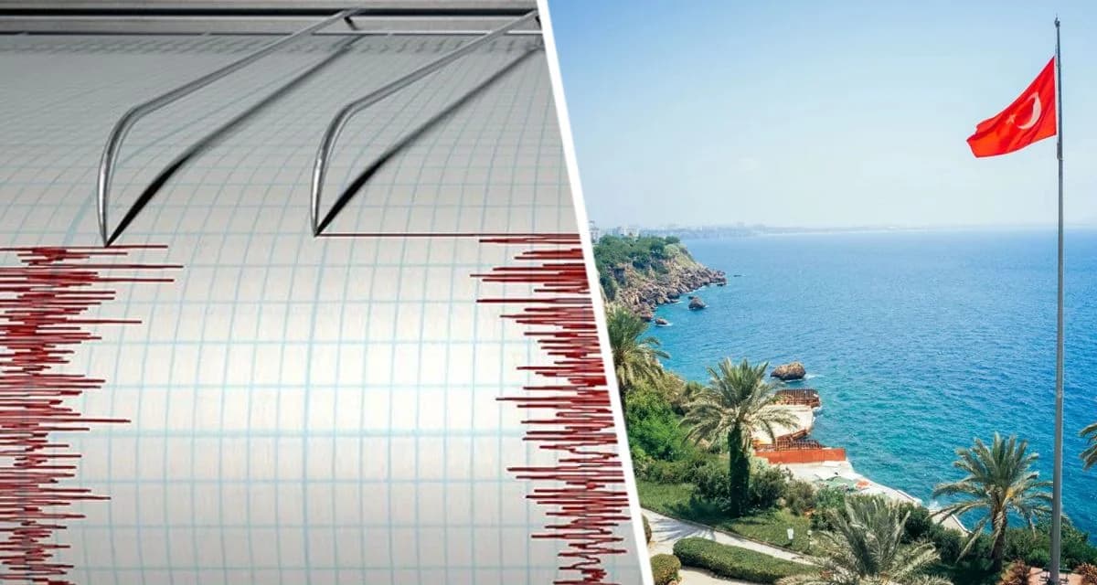 Землетрясение 5 баллов прямо на курортах Турции перепугало российских туристов, многие выбегали из отелей Землетрясение 5 баллов прямо на курортах Турции перепугало российских туристов, многие выбегали из отелей