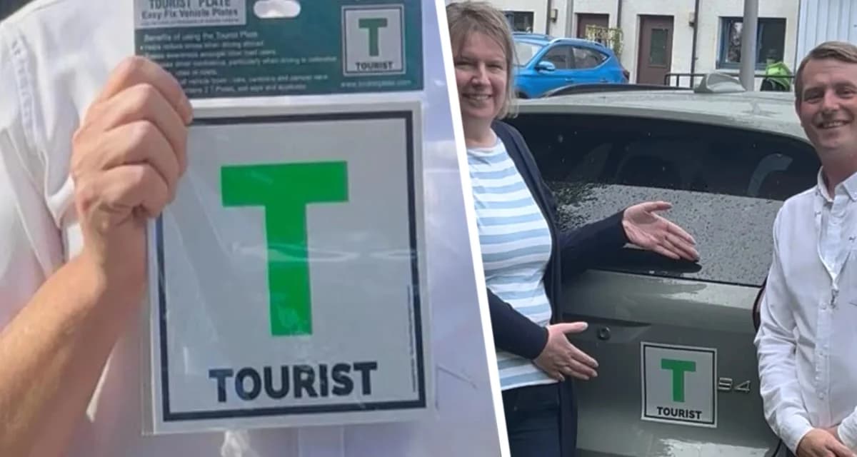 «T» – значит Турист: Шотландия помечает автомобили приезжих для повышения безопасности на дорогах «T» – значит Турист: Шотландия помечает автомобили приезжих для повышения безопасности на дорогах