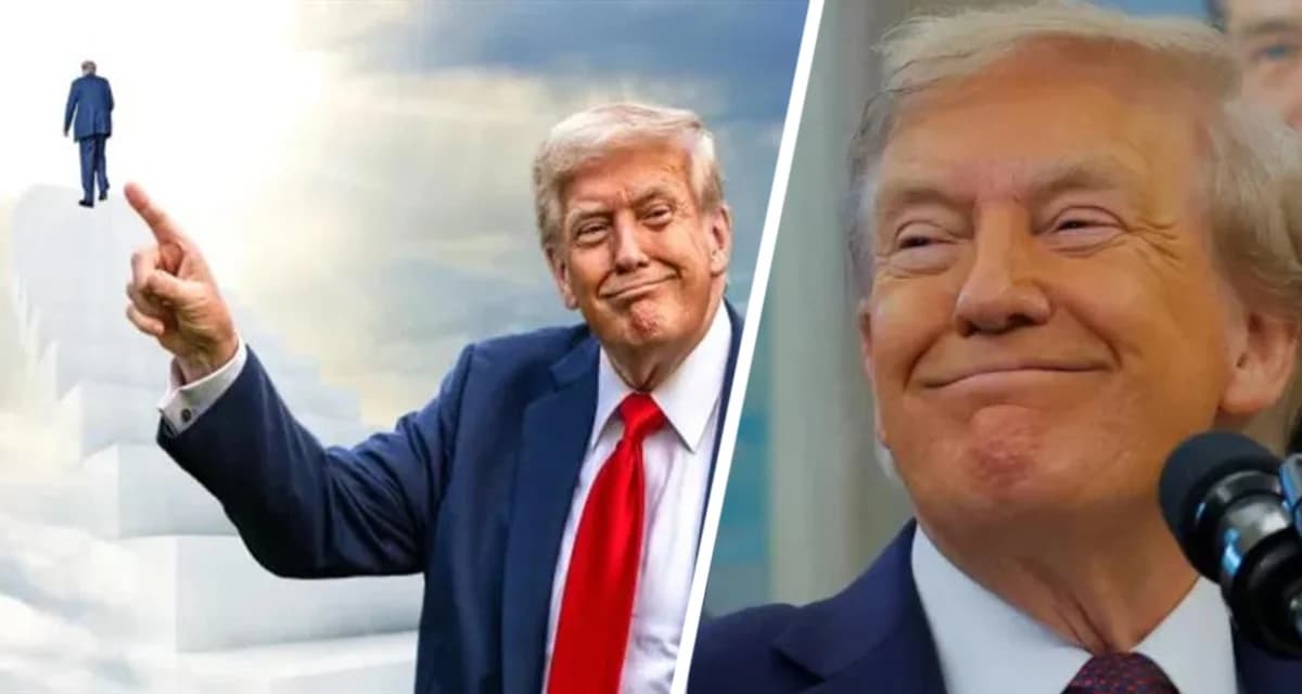 Турпутёвка в Рай всего за 15 долларов: Трамп начал предлагать «билеты» в вечность своим сторонникам Турпутёвка в Рай всего за 15 долларов: Трамп начал предлагать «билеты» в вечность своим сторонникам