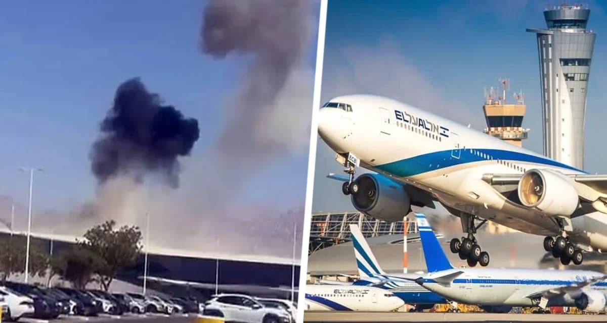 Эйлат под ударом: дрон хуситов успешно поражает аэропорт. Это поставит крест на туризме в Израиль? Эйлат под ударом: дрон хуситов успешно поражает аэропорт. Это поставит крест на туризме в Израиль?