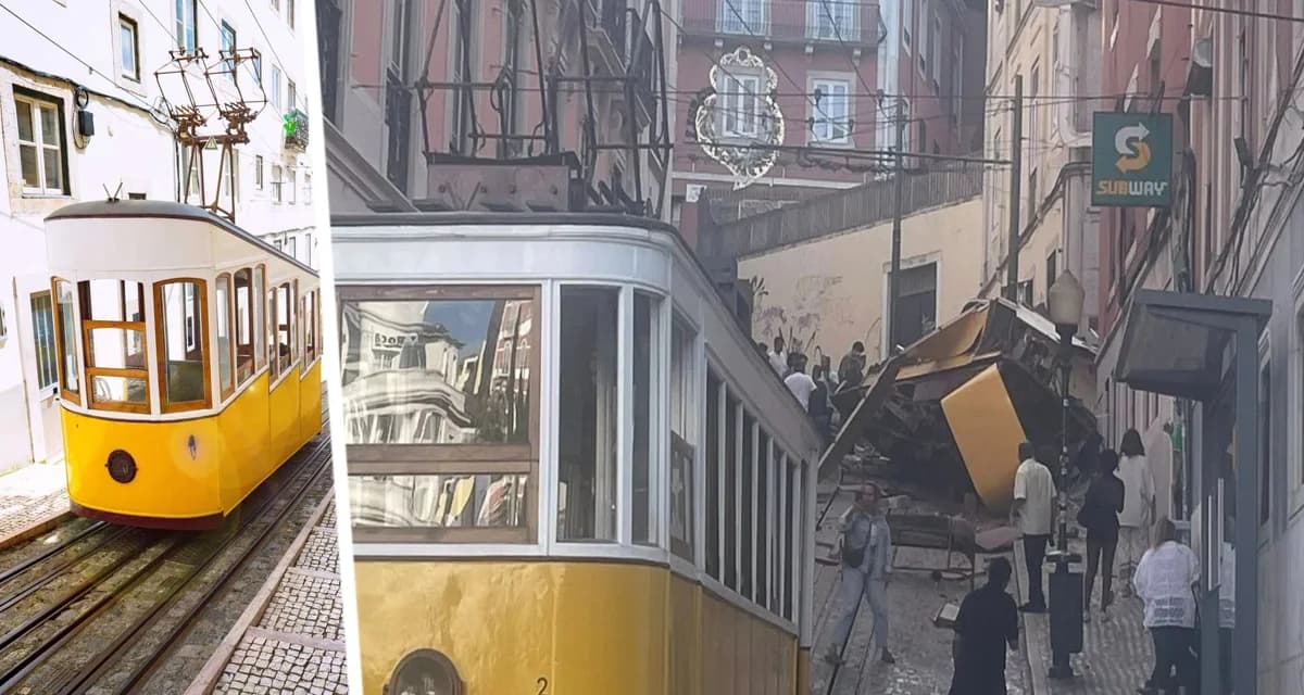 Расследование трагедии в Португалии: названа причина смертельного крушения фуникулера с туристами в Лиссабоне Расследование трагедии в Португалии: названа причина смертельного крушения фуникулера с туристами в Лиссабоне
