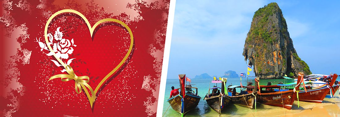 5 самых романтичных мест Таиланда, куда стоит сбежать на 14 февраля. Фото
