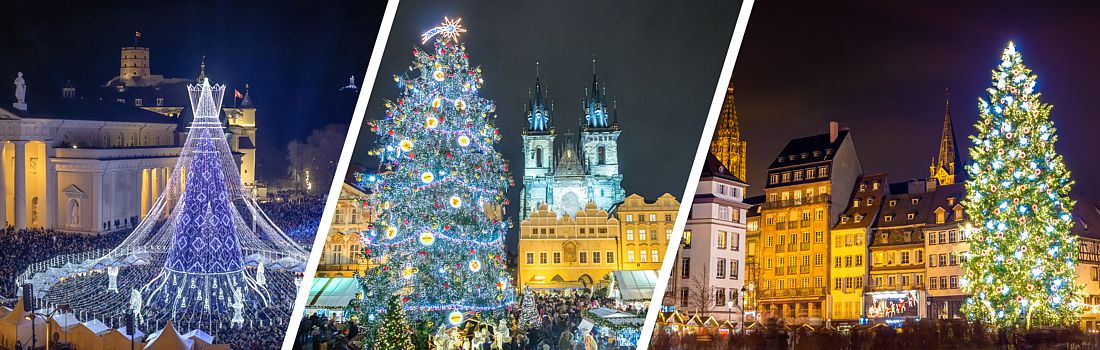 Самые красивые новогодние елки в европейских столицах 2020. ФОТО