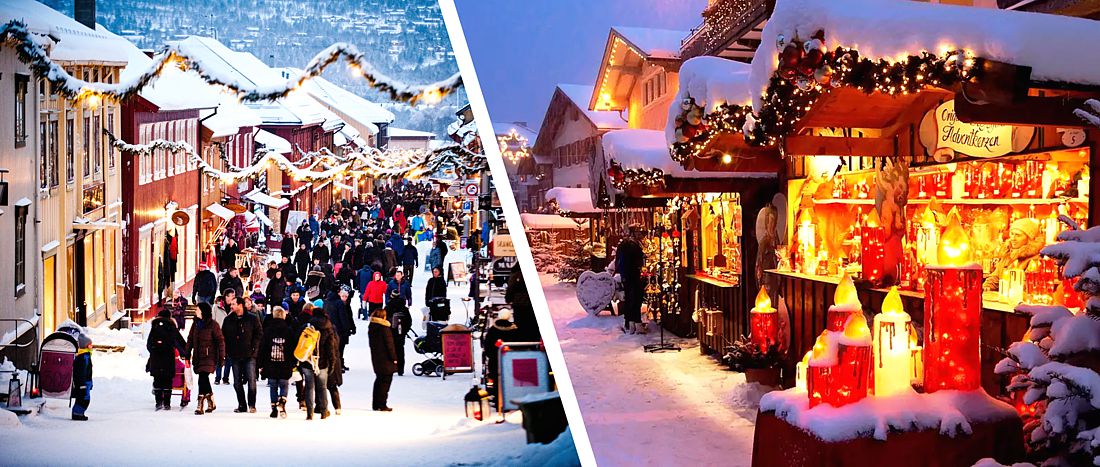 Самые яркие рождественские ярмарки Норвегии 2020