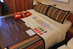 <p>Costa Magica - так выглядят каюты с балконом в Costa Magica - на кровати разложены приветственные материалы и карточки.</p> Фото 35428 Дубровника, Хорватия