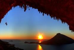 <p>Закат на о. Калимнос</p> Фото 35277 Коса, Греция