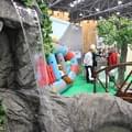 <p>Алтайский край на туристической выставке Интурмаркет-2016 - креативный стенд с водопадом, лодкой для туристов и имитацией горных тропинок.</p>
