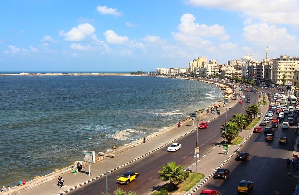 Набережная Александрии, Египет
