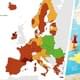 ЕС опубликовал новую карту опасных для туризма стран Европы