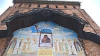 Икона над проходом Пятницких ворот Коломенского...