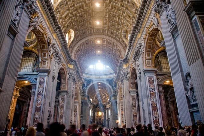 Италия - Площадь и собор Святого Петра