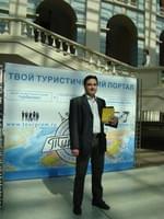 Россия - Победителю первого конкурса «Туристический критик» на выставке MIFT-2011 вручен ценный приз - стильный GPS-навигатор для самостоятельных путешествий по всему миру!