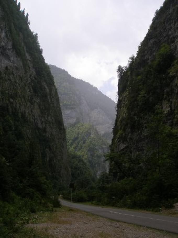 Абхазия - По дороге к Рице