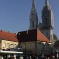 <p>На рынке Загреба</p>