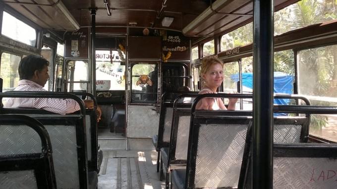 Индия - Типичный сельский автобус